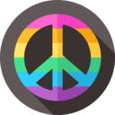 peace,shapes and symbols,lgtb,rainbow flag,lgtbi,homosexuality