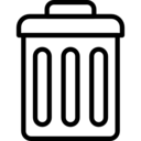 basket,ui,interface,Tools and utensils,trash,garbage,bin,can ok 