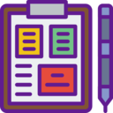 ui,education,miscellaneous,Tools and utensils,clipboard,list,verification,checking,tasks ok 