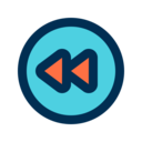 ui,interface,arrows,multimedia option,orientation,direction,button,rewind