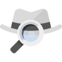 seo and web,magnifying glass,loupe,detective,spy,malware,hay