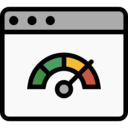 multimedia,seo and web,browser,website,measuring,speedometer,velocity