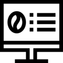 food and restaurant,computer,management,coffee,monitor,pc ok 