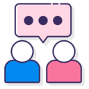 seo and web,people,conversation,teamwork,debate,consulting,discussion,consultation,speaking,consult,chat bubbles,face to face