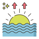 sun,weather,nature,sunrise,sea,dawn ok 