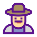 avatar,man,user,people,costume,western,cowboy