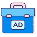briefcase,marketing,social media,network,seo,social network,advertising,career,online marketing,case