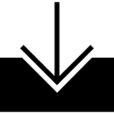ui,interface,download,multimedia,arrows,multimedia option,orientation,direction,inbox,down arrow,downloading
