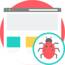 bug,seo and web,browser,website,web page ok 