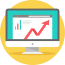 business,analytics,seo and web,laptop,monitor,screen,stats,graphic ok 