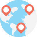 travel,maps and location,planet earth,worldwide,Maps and Flags,map,world grid,placeholders,world map