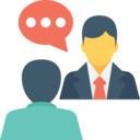 user,people,conversation,communications,talking,communication,businessman,businesswoman,google talk,meeting,face to face