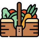 basket,healthy food,organic,vegetarian,healthy,vitamins,vegetables,farming and gardening,salad