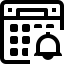 Time and Calendar icon 64x64