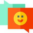 communications,chat,talking,emoji,smileys,chat bubble,smiley