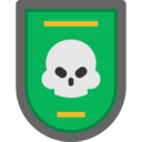miscellaneous,badge,skull,war,military