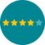 Badges and votes icon 64x64