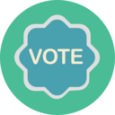 circular,shapes and symbols,vote,elections,votes,badges