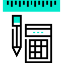 calculator,school,pencil,edit tools,learning,education,art and design,tools,ruler ok 