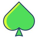 sports and competition,entertainment,gaming,casino,Bet,gambling,poker chip,spade,casino chip