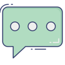 speech bubble,communications,chat,notification,message ok 