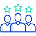 seo and web,entertainment,people,stars,client,customer,rating,testimonial,happy client