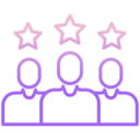 seo and web,entertainment,people,stars,client,customer,rating,testimonial,happy client