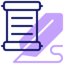 document,paper,files and folders,script,scroll,feather pen