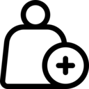 add,user,social,network,button,addition,plus sign ok 