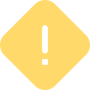 ui,interface,signs,warning,alert,exclamation,danger,shapes and symbols,exception,rhombus