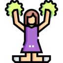 woman,music and multimedia,music,people,humanpictos,dance,dancing,dancer,cheerleader,choreography,pom pom