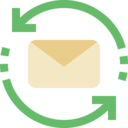 delivery,arrows,document,mail,envelope,communications,email,letter,message,send,circular arrows