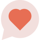 conversation,communications,chat,heart,talking,message,love and romance,talk,shapes and symbols,love message