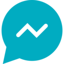 symbol,communications,chat,social media,logo,social network,message,facebook,logotype,brands and logotypes,messenger