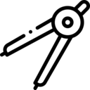 edit tools,miscellaneous,Tools and utensils,compass,draw,school materials