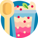 food,food and restaurant,diet,summertime,summer,sweet,dessert,ice cream,spoon,yogurt,yoghurt ok 