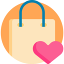 bag,commerce and shopping,heart,star,love,favorite,commerce,favourite,love and romance,shopping bag,go shopping ok 