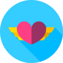 heart,shapes,love,valentines day,love and romance,romantic,wings,valentines,tattoo,lovely