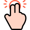 finger,multimedia option,hands,gestures,tap ok 