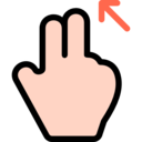 finger,multimedia option,arrow,hands,gestures,swipe ok 