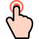 finger,multimedia option,hands,gestures,tap,click here