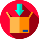 shipping and delivery,delivery,box,arrows,arrow,down arrow,package,packaging,cardboard ok 
