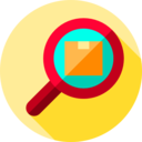 cargo,shipping and delivery,storage,ui,interface,box,magnifying glass,shipping,loupe,package,packaging,magnifier,tracking,track ok 