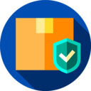 shipping and delivery,shield,security,insurance,delivery,box,shipping,check mark,package,delivery insurance ok 