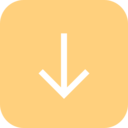 download,arrows,multimedia option,orientation,direction,down arrow,downloading ok 