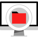 electronics,technology,computer,files and folders,monitor,screen,folder