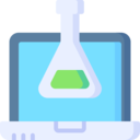computer,education,flask,chemical,test tube,chemistry,science,laptop,testing,formula