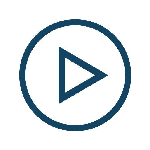 Audio, play, player, video icon