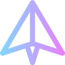 ui,interface,plane,communications,email,message,paper plane,sending,origami,fly