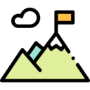 flag,business and finance,target,goal,mountain,success,objective